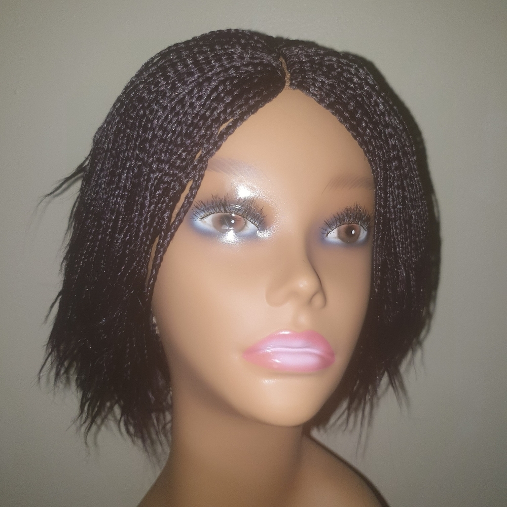 New African Braided Twist Wig.